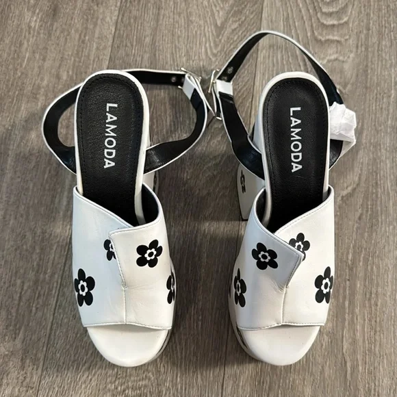 LAMODA Dancing Queen platform heels women’s sz 7 - Picture 3 of 14